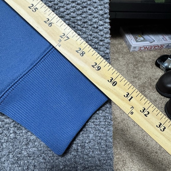 VTG 90's Polo Jeans Co Ralph Lauren Track Jacket Full Zip Royal Blue Mens Size M - Picture 10 of 10